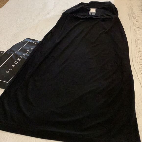 Black Pants The Tube Long skirt US size Small NWT - Picture 12 of 13